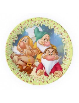 Piatti Sette Nani da 20 cm (10 pz)