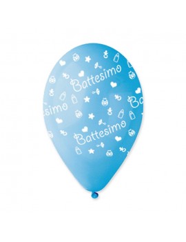 Palloncini Battesimo Celesti