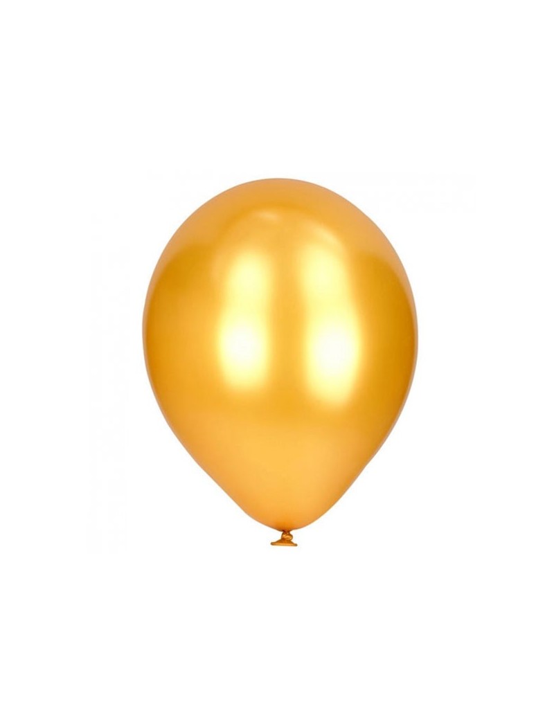 Palloncini in Lattice Oro Metallizzato 30 cm da 50 pz