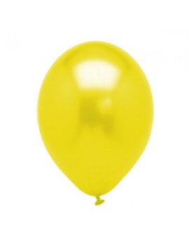 Palloncini in Lattice Giallo Metallizzato 30 cm da 50 pz