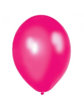 Palloncini in Lattice Fucsia Metallizzato 30 cm da 50 pz