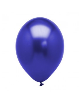 Palloncini in Lattice Blu Metallizzato 30 cm da 50 pz